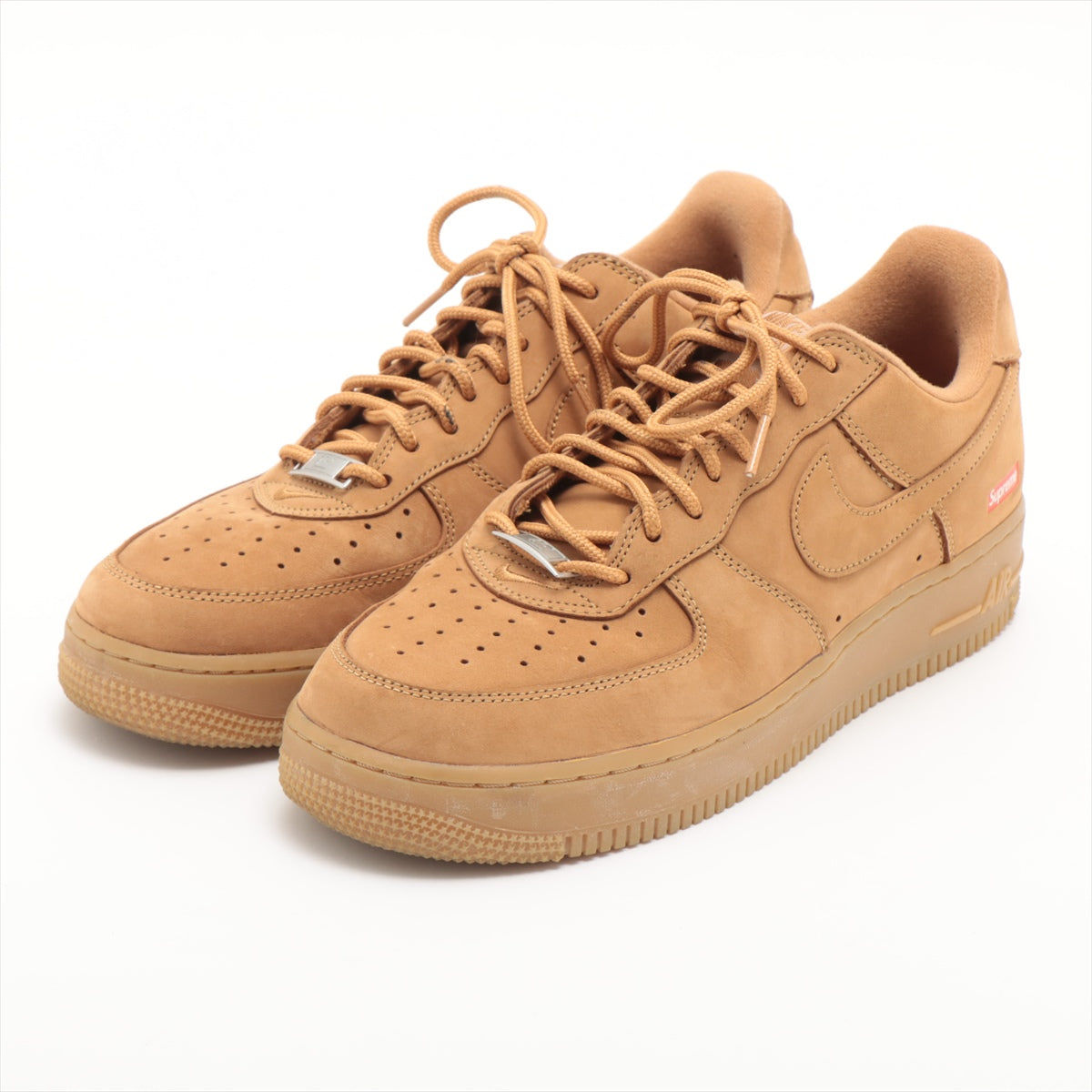 ナイキ×シュプリーム AIR FORCE 1 LOW スエード スニーカー 27.5cm メンズ ブラウン  DN1555-200｜a1978249｜中古ブランド品・ブランド古着通販｜ALLU（アリュー）