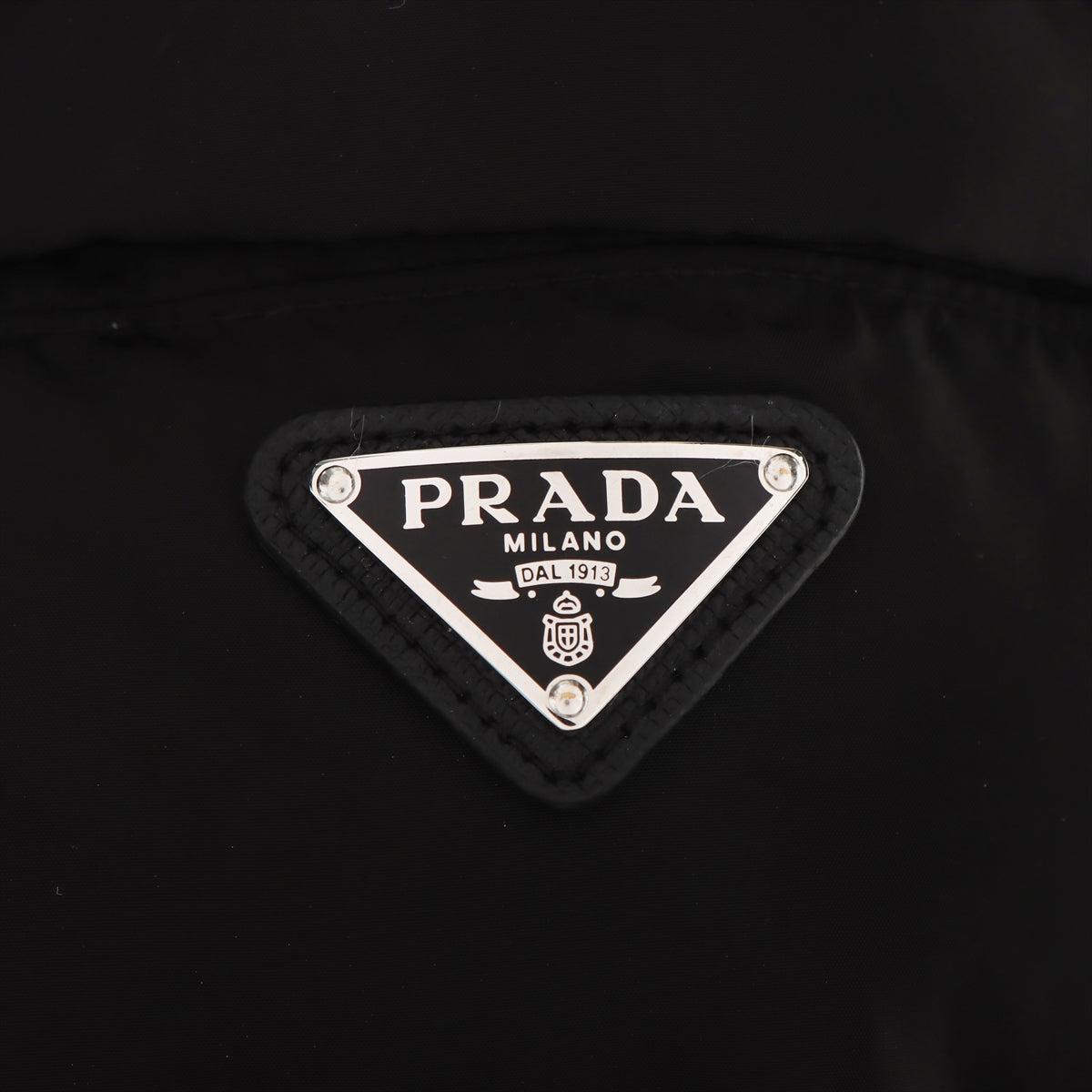 プラダ 22年 ポリエステル ダウンジャケット 40 レディース ブラック