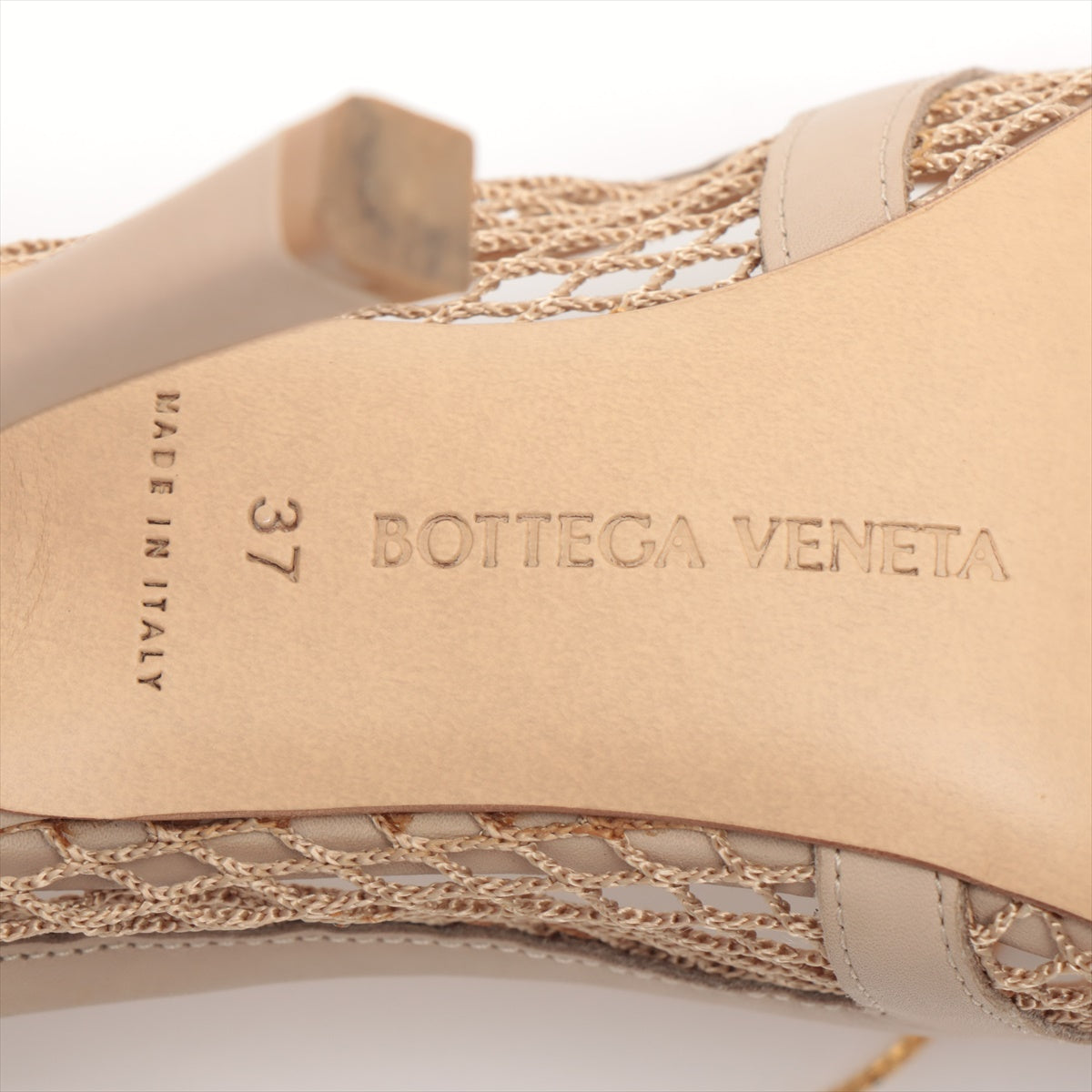 新品 Bottega Veneta ボッテガ メッシュ パンプス  37