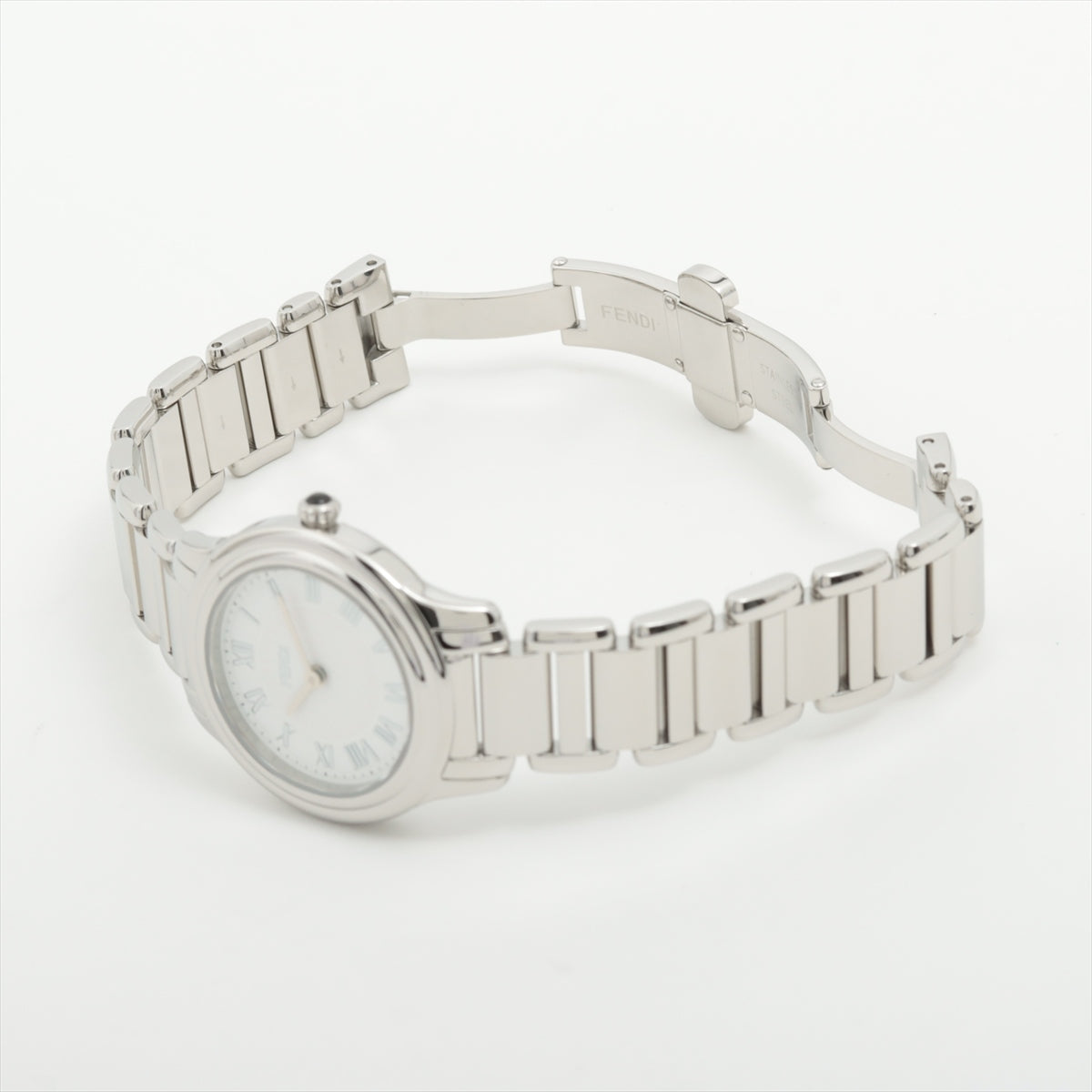 ⭐超美品⭐フェンディ クラシコ SS QZ 白文字盤 腕時計 - 腕時計(アナログ)