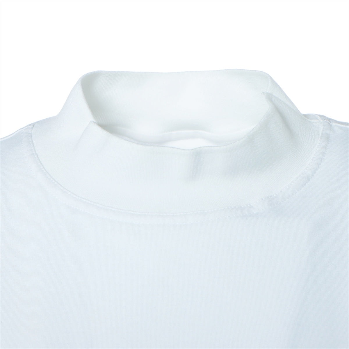エルメス 23SS コットン Tシャツ 34 レディース ホワイト 3E4621DL カルトゥッシュ
