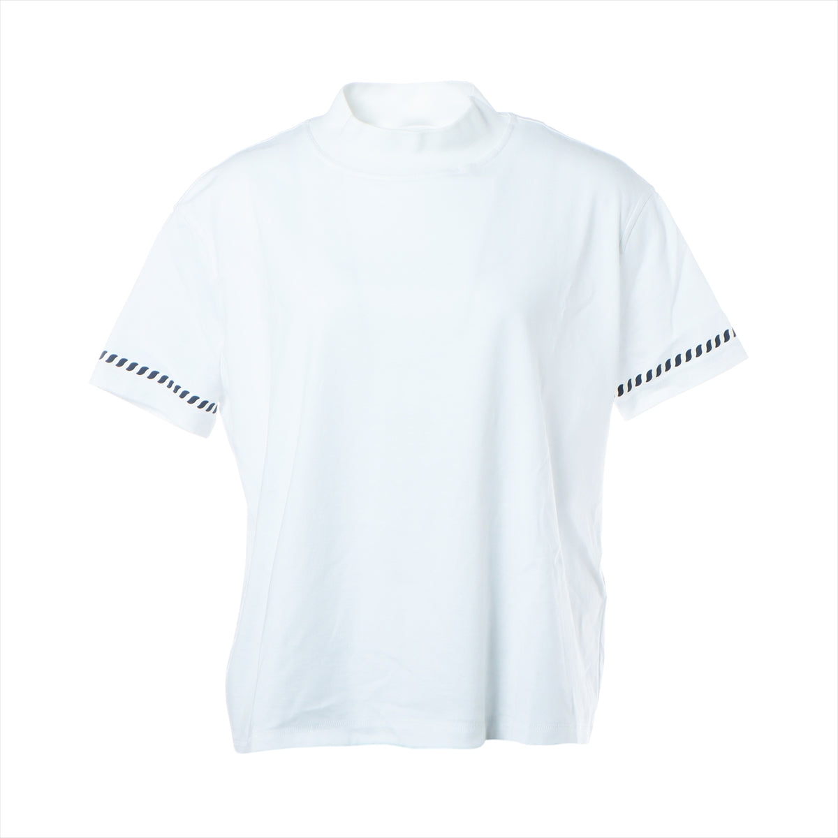 エルメス 23SS コットン Tシャツ 34 レディース ホワイト 3E4621DL