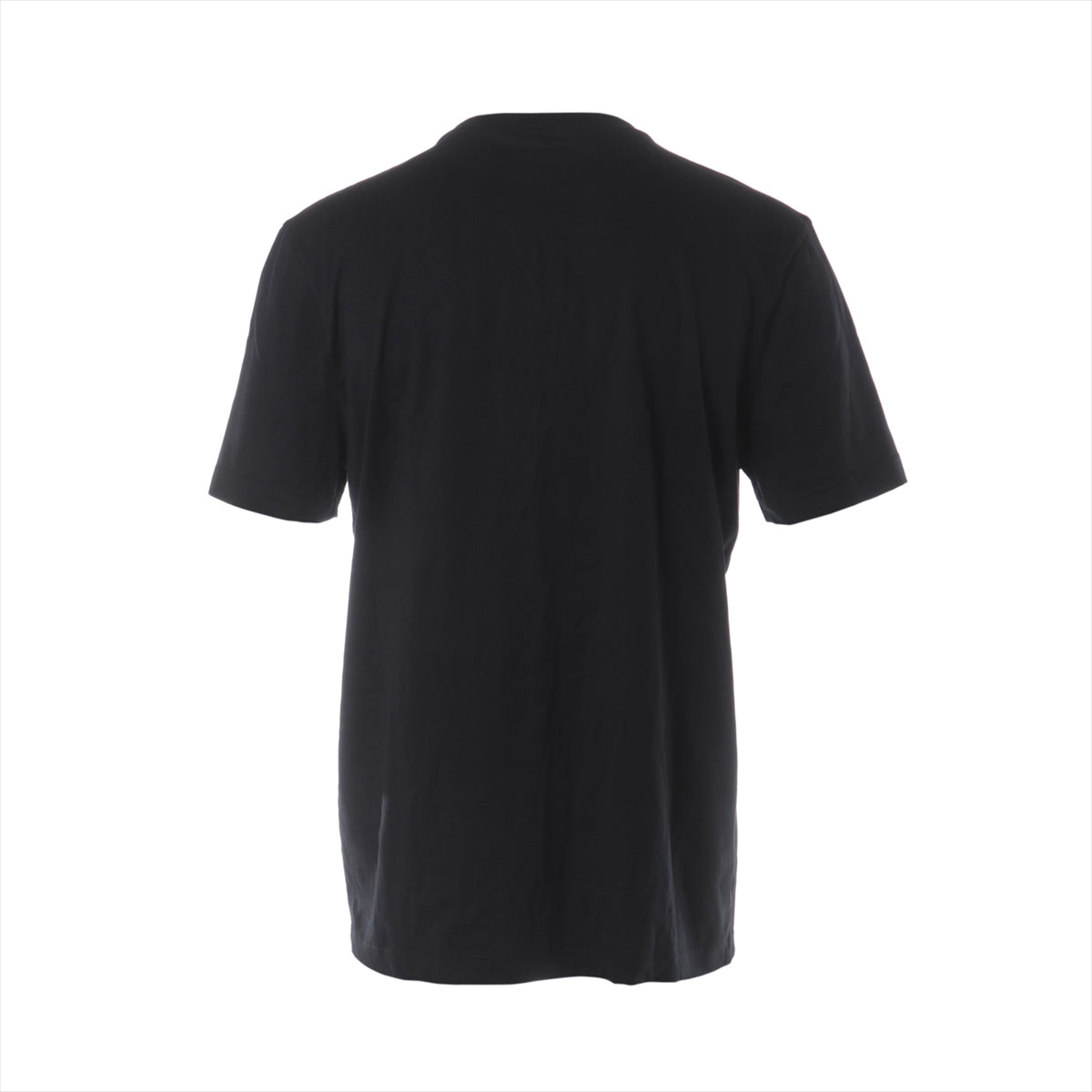 ルイヴィトン 21SS コットン Tシャツ M メンズ ブラック  RM211Q LVサークルロゴ