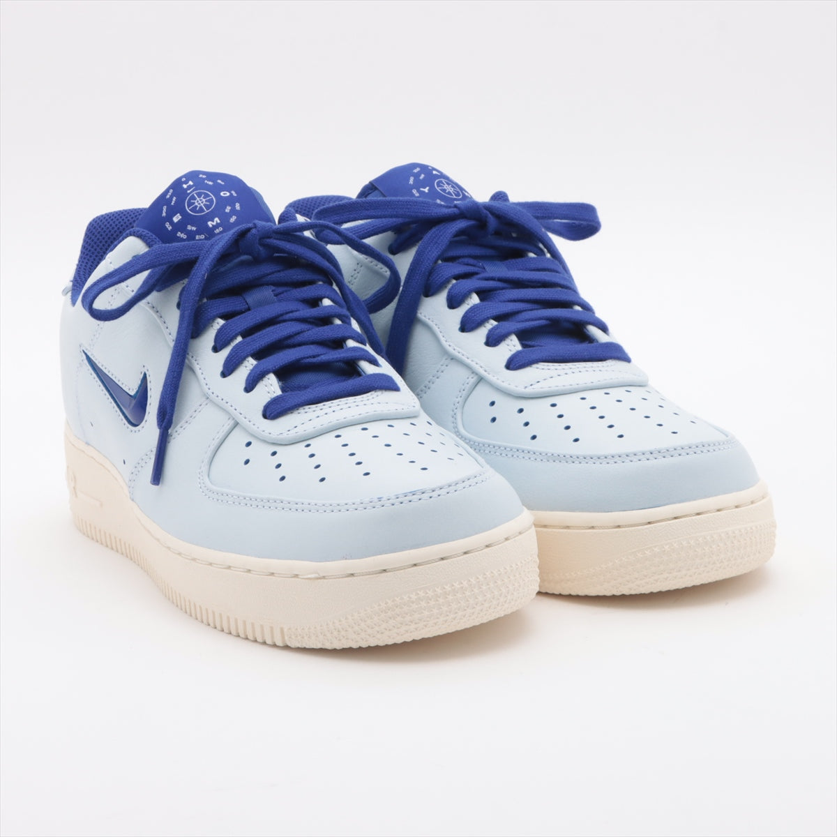 ナイキ AIR FORCE 1 レザー スニーカー 27㎝ メンズ ブルー×ホワイト CK4392-100 HOME AWAY 箱あり