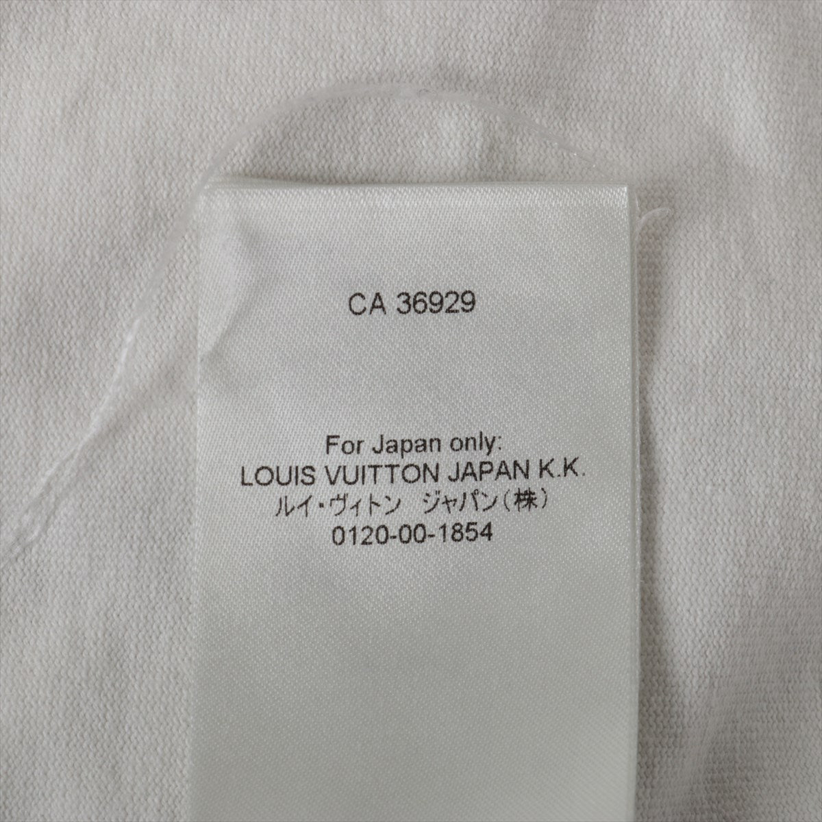 ルイヴィトン 22AW コットン Tシャツ L メンズ ホワイト RM222 LVフラワータペストリープリント