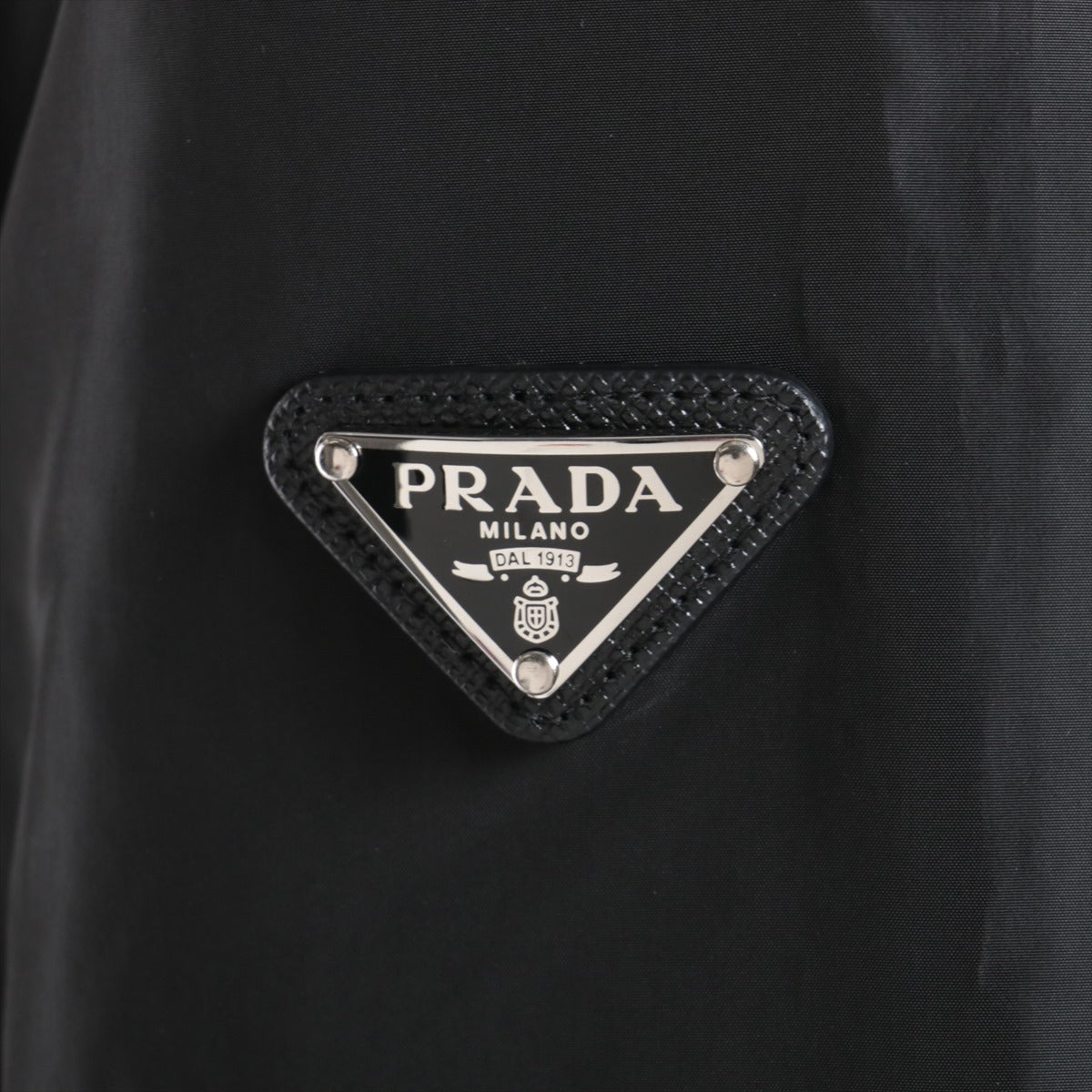 【美品】PRADA 三角ロゴ アイコン リュック ナイロン ブラック