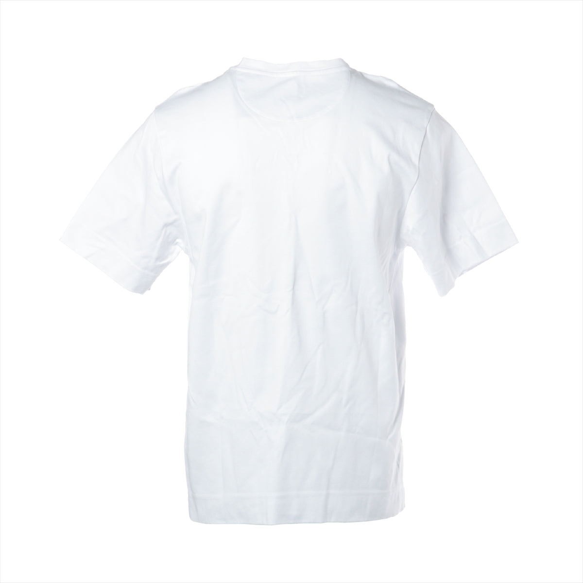 フェンディ 23SS コットン Tシャツ XS メンズ ホワイト  FFロゴ オーロック モチーフ FY0936 オーバーサイズ クルーネック