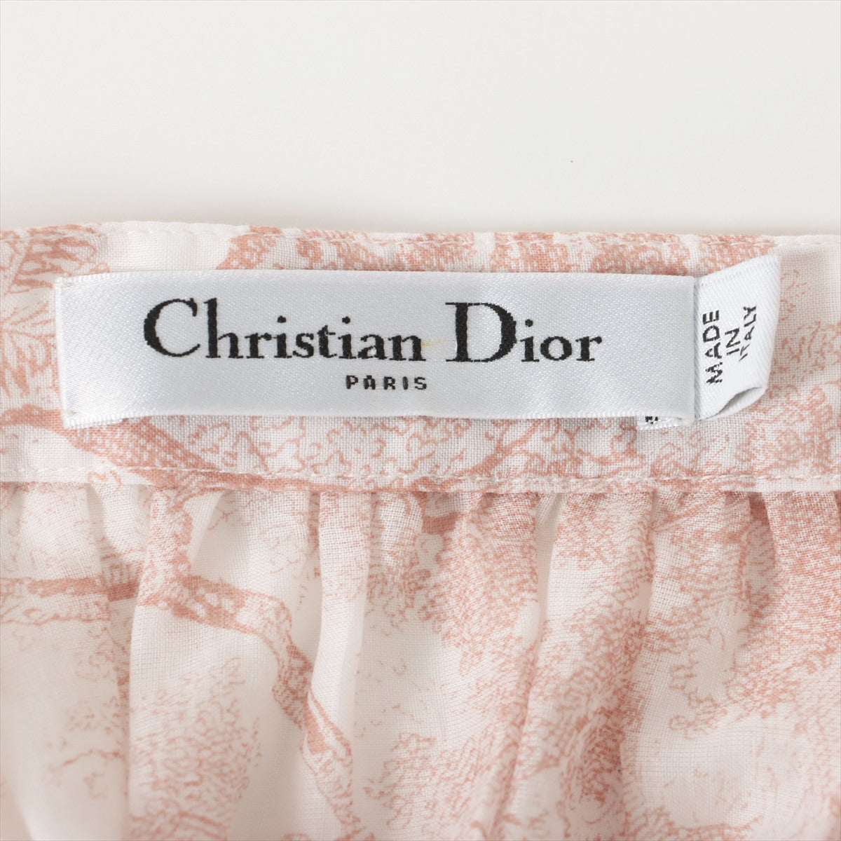 定価10万円 未使用級 Dior トワルドゥジュイ バケットハット ピンク 