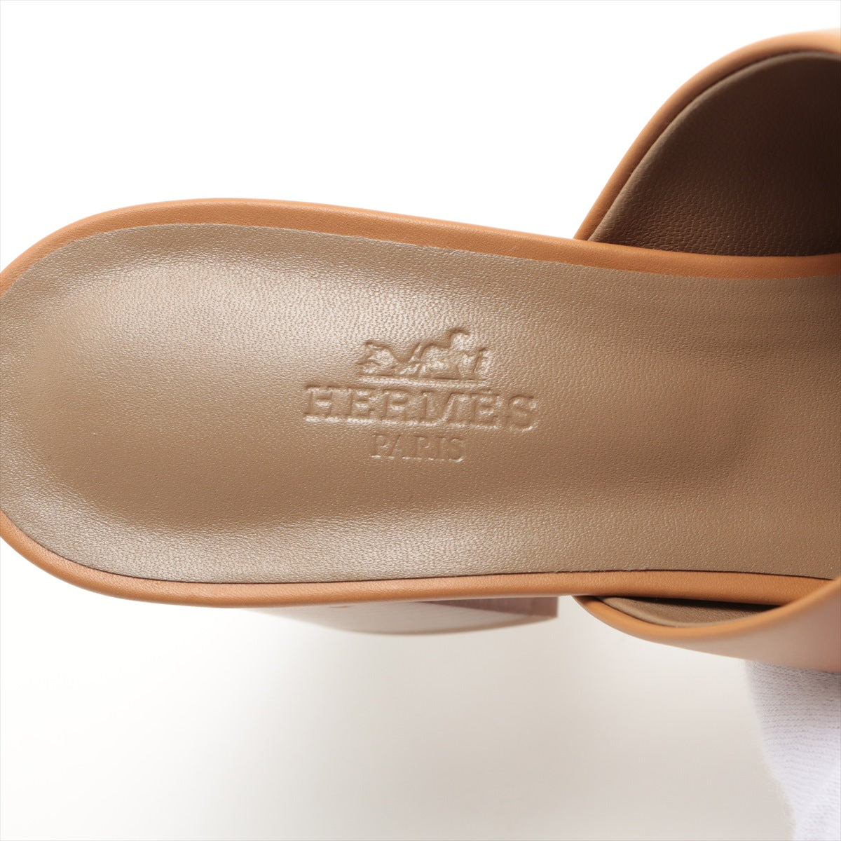ケース販売 美品エルメスクレアサンダルサイズ25cmブラウン - 靴