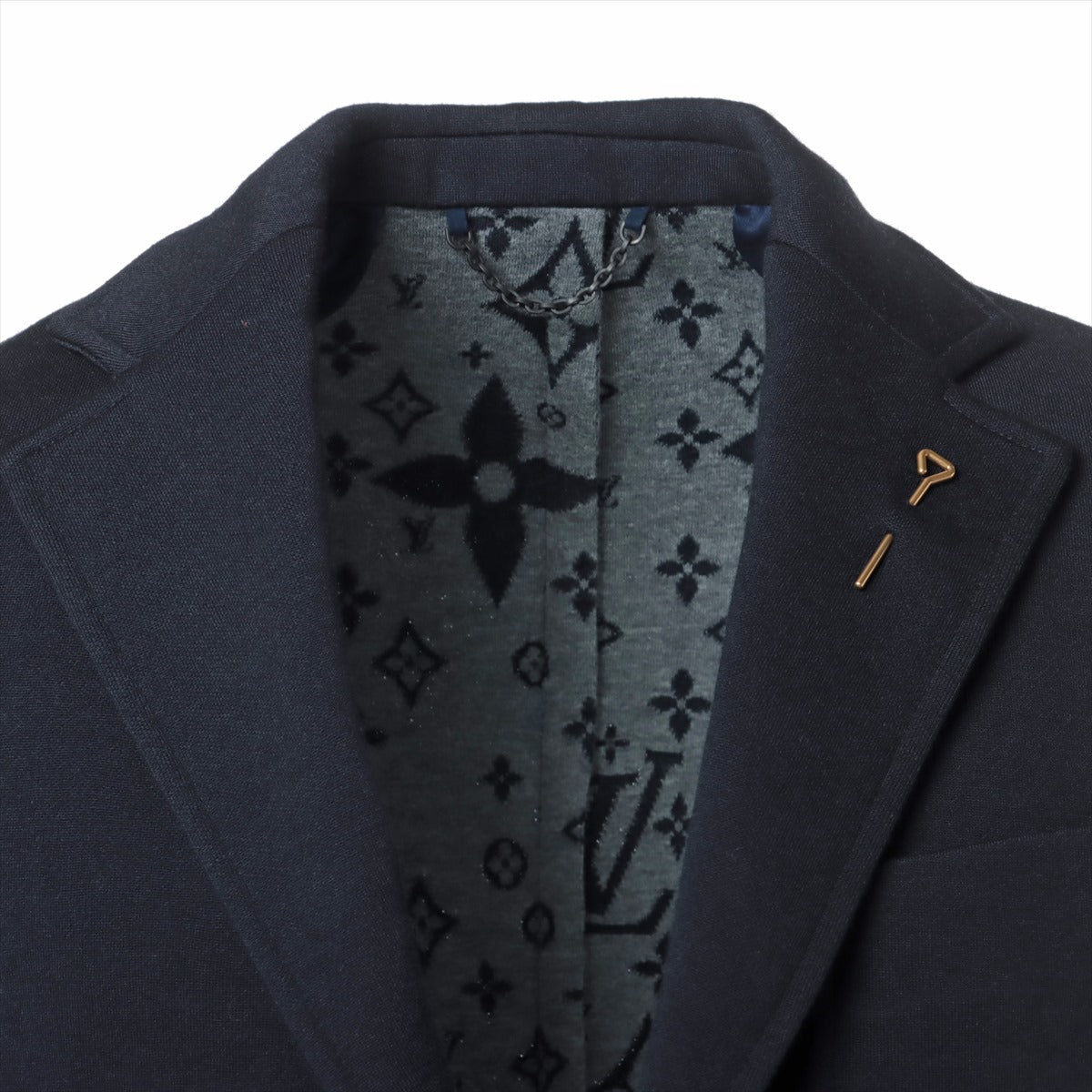 Louis Vuitton 22SS LVSE Monogram Leather Suede Jacket RM221Q Z