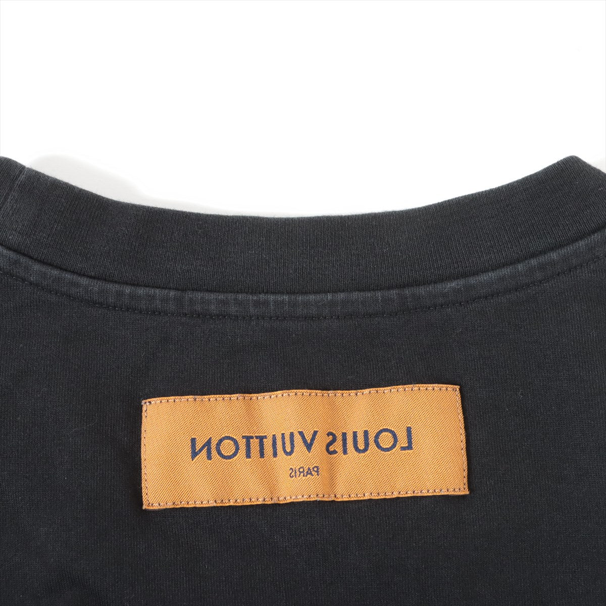 ルイヴィトン 23SS コットン ロングTシャツ Xl メンズ ブラック RM231M ...
