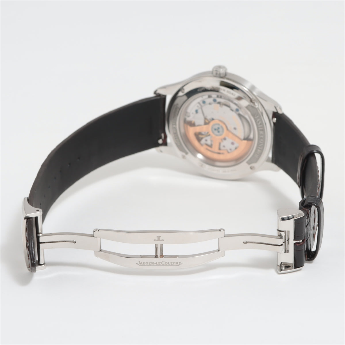 ジャガールクルト マスターコントロール SS×社外革   メンズ 腕時計