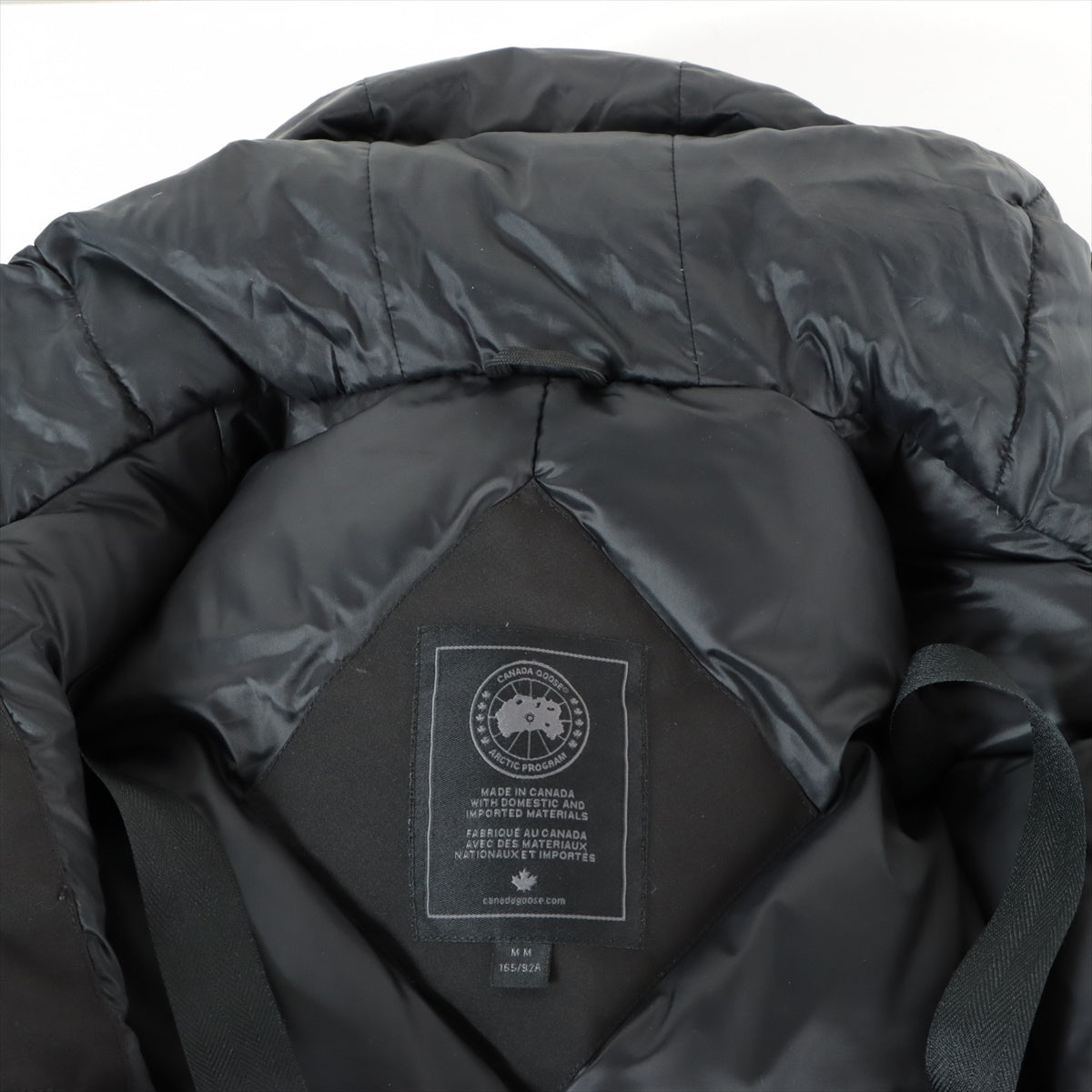 カナダグース ROSSCLAIR PARKA コットン×ポリエステル ダウンコート M レディース ブラック  2580LB｜a2228262｜中古ブランド品・ブランド古着通販｜ALLU（アリュー）