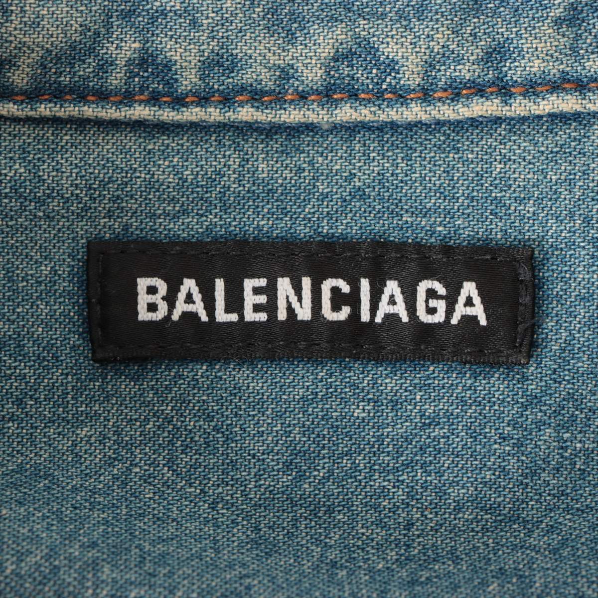 BALENCIAGA / バレンシアガ | 2020AW | ビッグシルエット デニムシャツ | 44 | インディゴ | メンズ