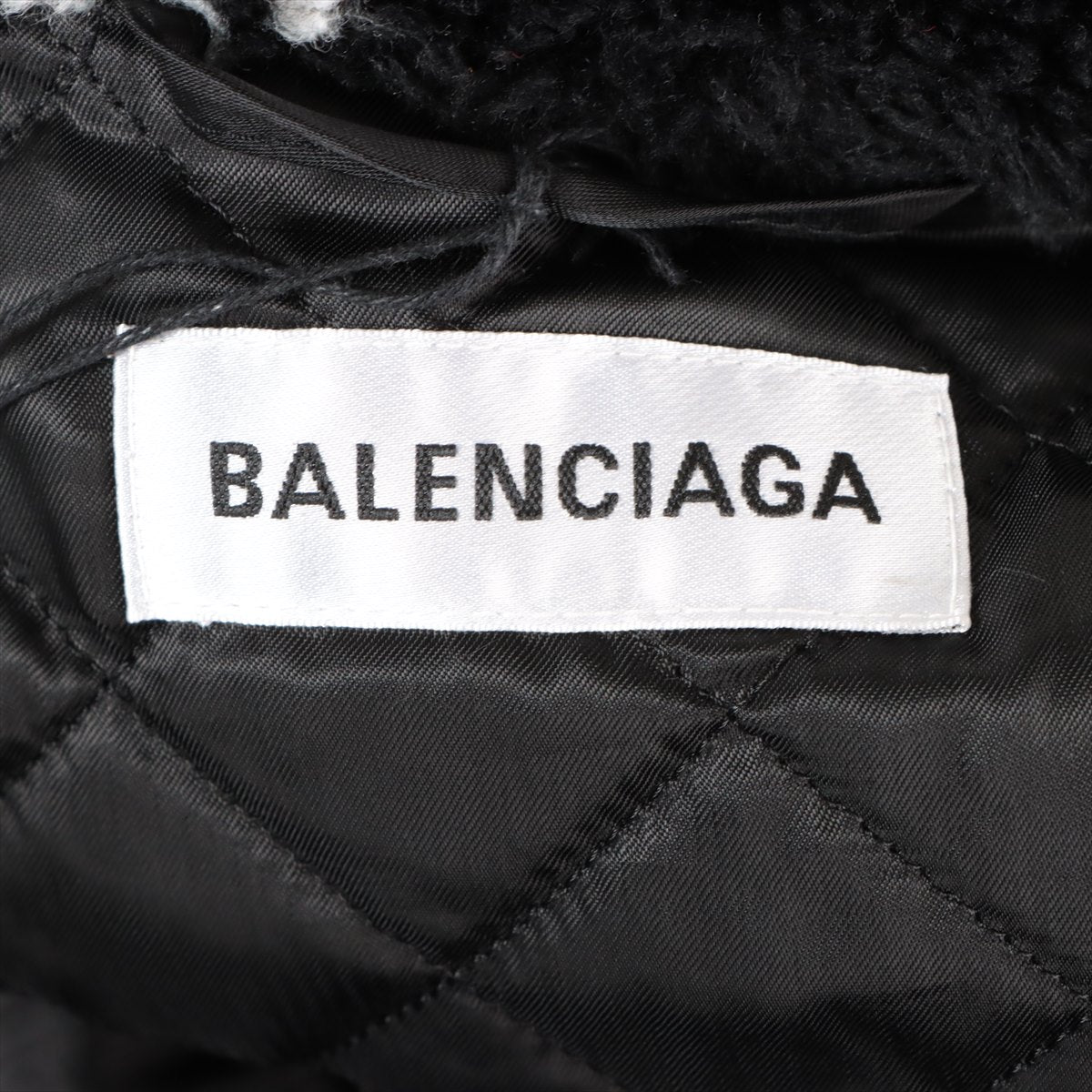 BALENCIAGA バレンシアガ 中綿ブルゾン34サイズ - モッズコート