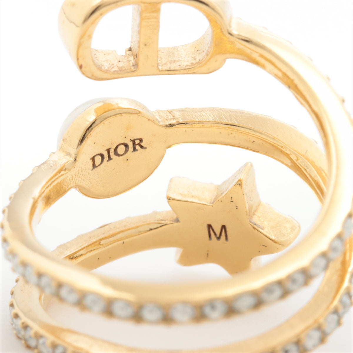 Dior パールリング【M】-