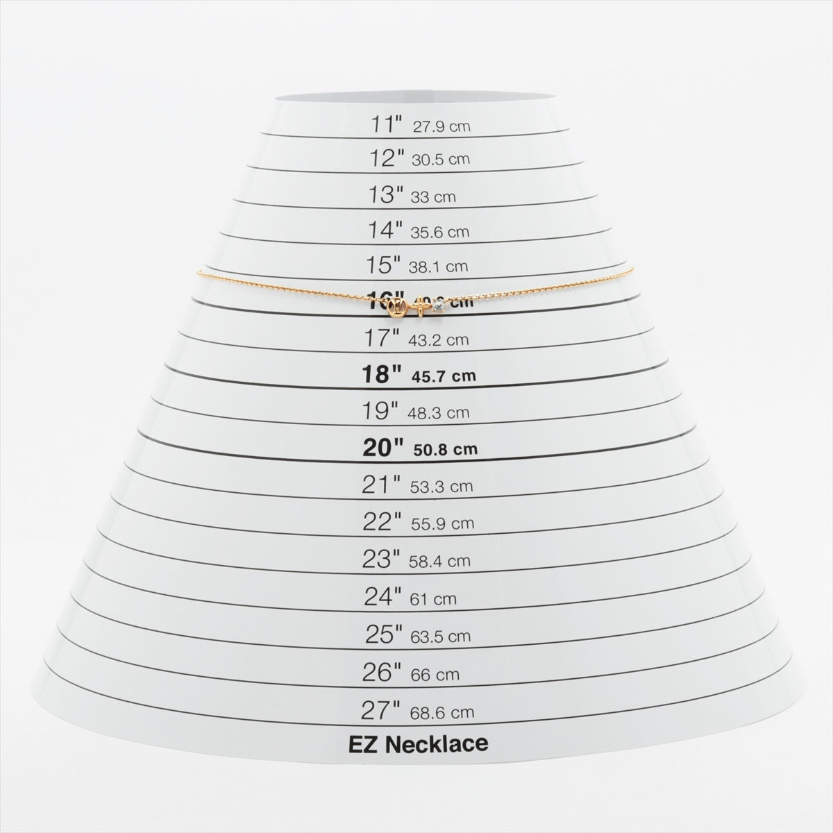 ルイヴィトン M00368 コリエ プティ ルイ LE3232 ネックレス GP×ラインストーン ゴールド