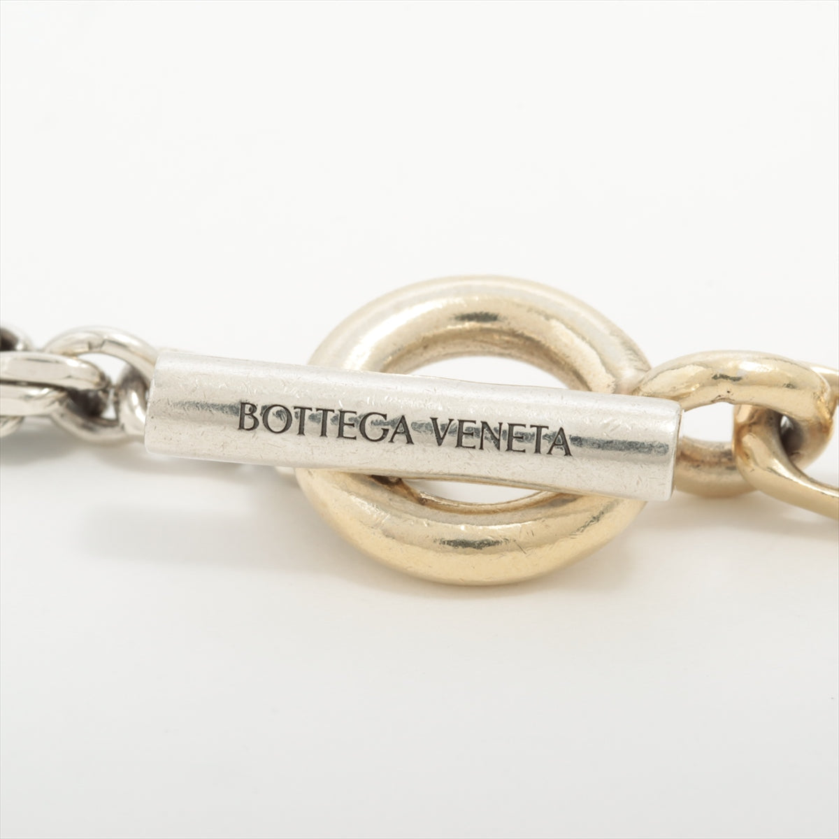 ボッテガヴェネタ ネックレス S 925 32.9g ゴールド×シルバー