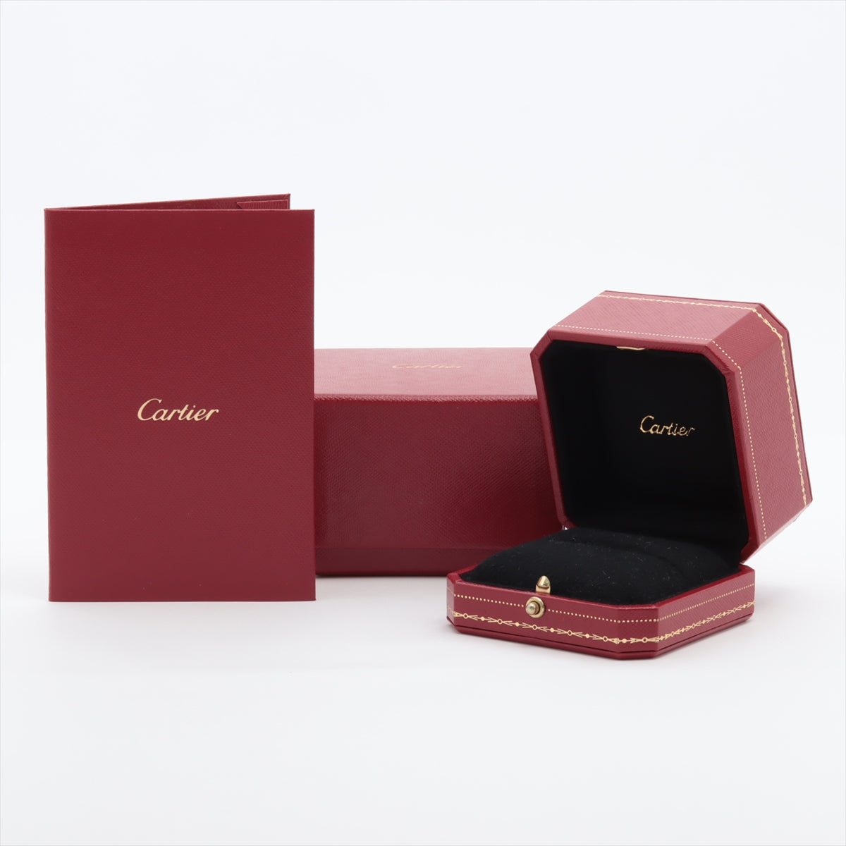 ラッピング不可】 Cartier 13号 #53 YG 750 ミニラブリング カルティエ