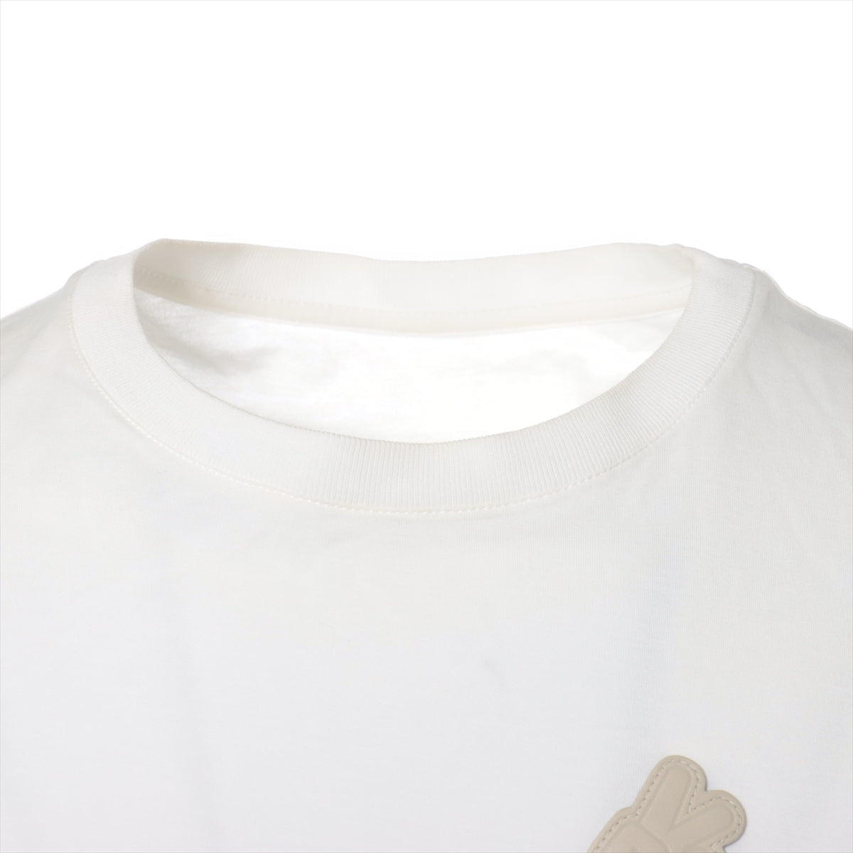 ルイヴィトン 14AW コットン Tシャツ M メンズ ホワイト  RM142M LVカップ