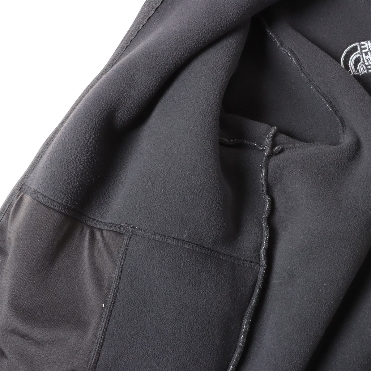 シュプリーム×ノースフェイス 20AW アクリル×ポリエステル ジャケット S メンズ ブラック  NT62004I S Logo Hooded Fleece Jacket