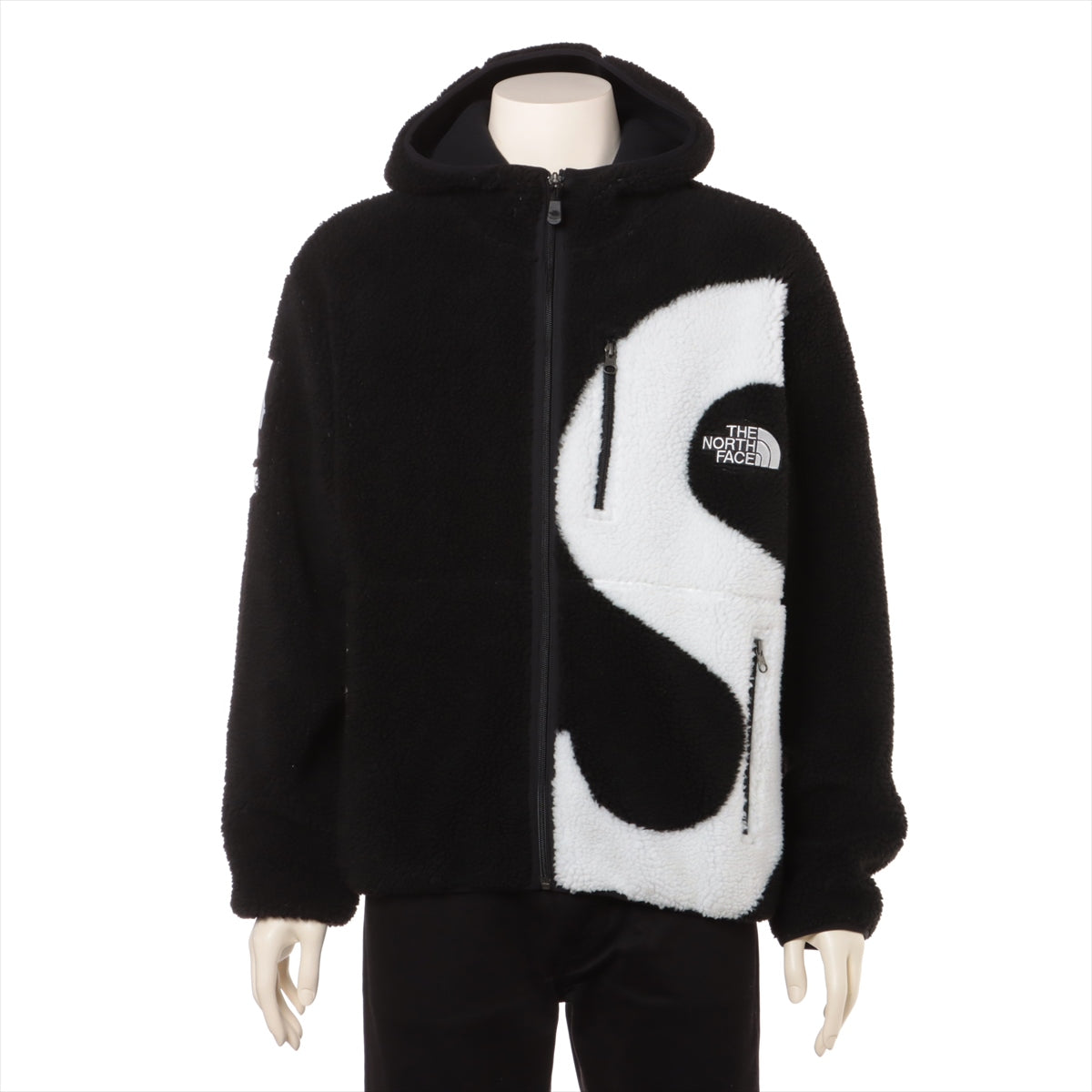 supremeboxTHE North Face S Logo Hooded Fleece 黒 S