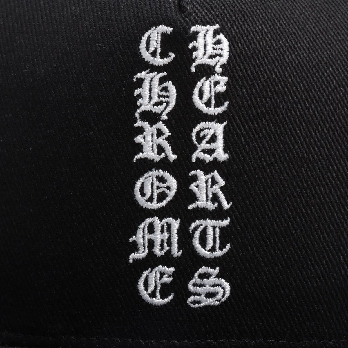 クロムハーツ トラッカー キャップ コットン ONE SIZE ブラック ロゴ刺繍
