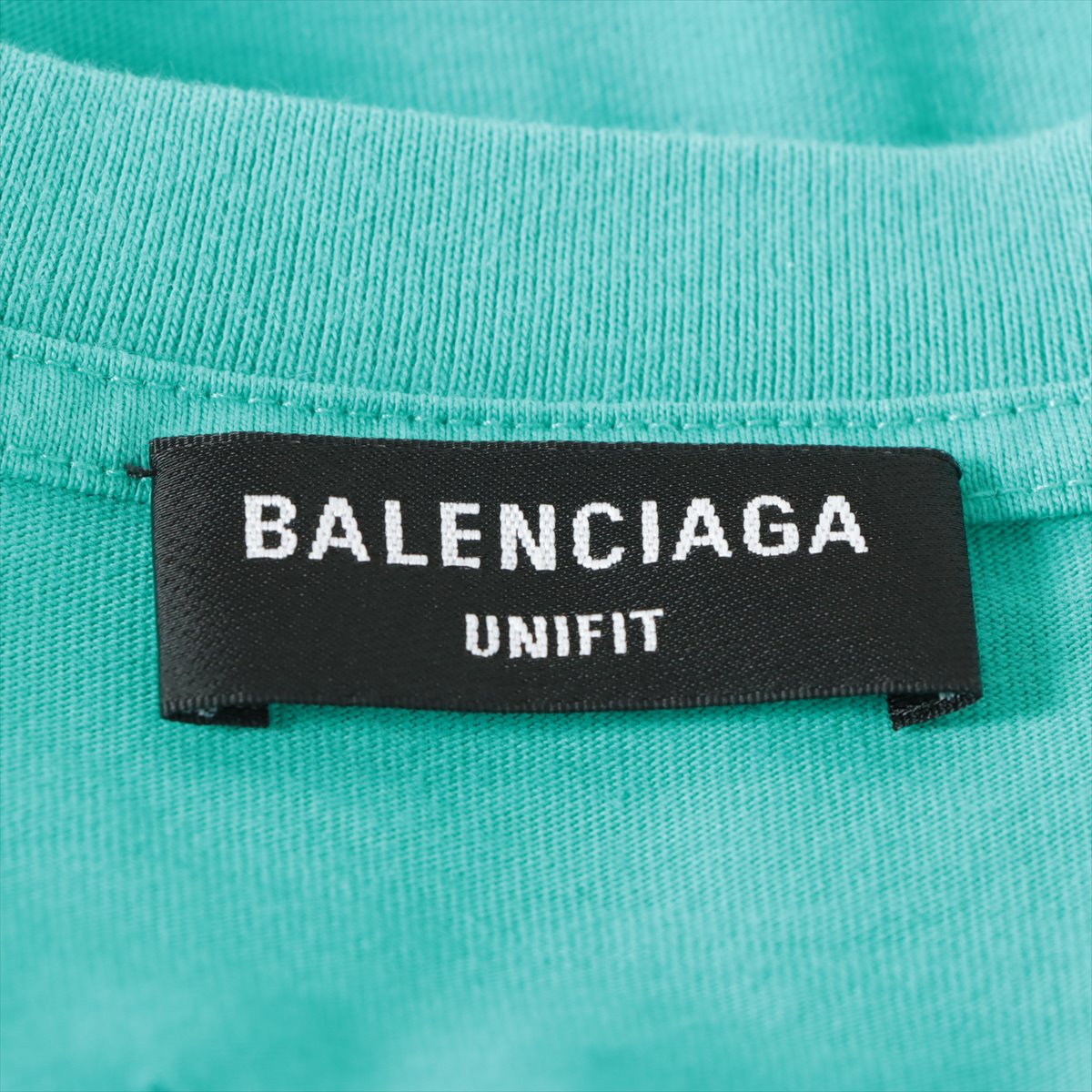 BALENCIAGA デストロイ　ピクセルロゴオーバーサイズtシャツ　XS