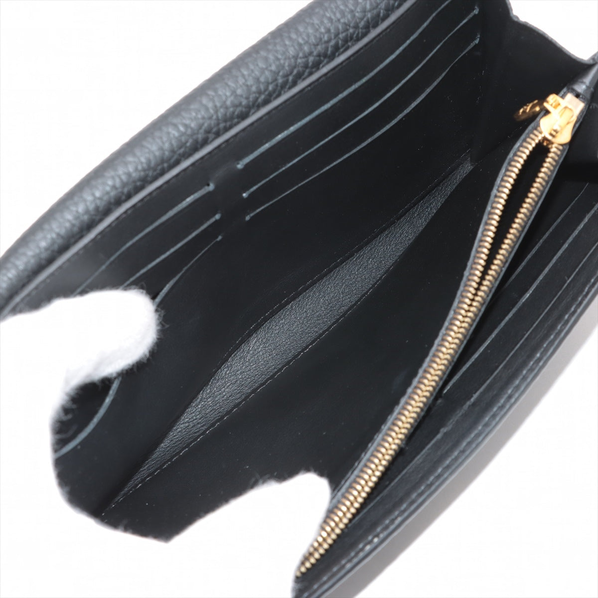 ルイヴィトン トリヨン ポルトフォイユ･カプシーヌ M64551 ブラック 財布