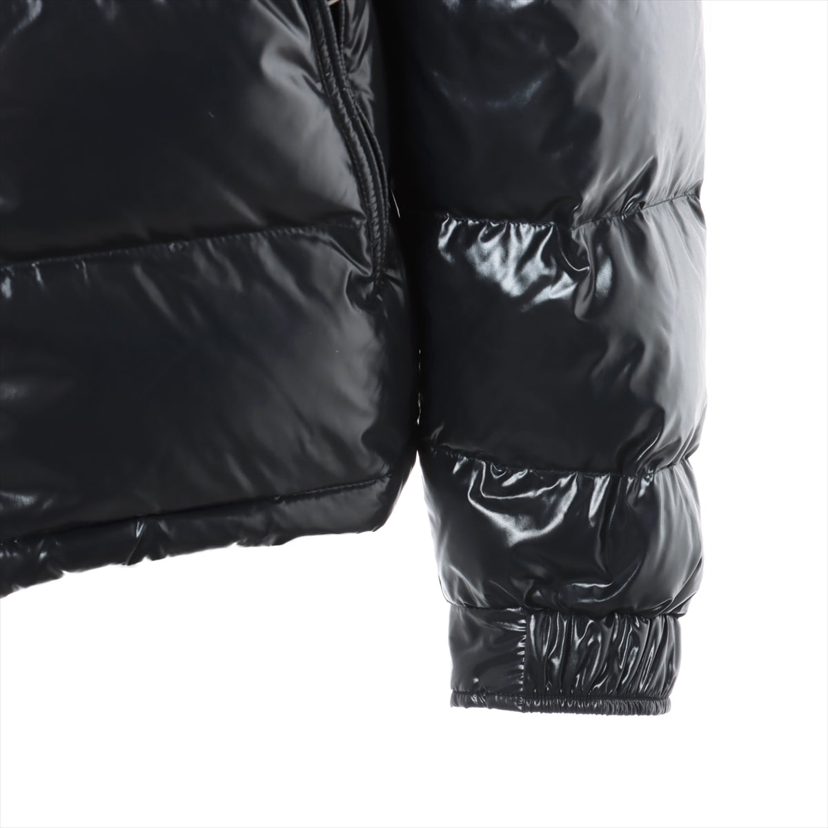 ヴァレンティノ ロックスタッズ ナイロン ダウンジャケット 46 メンズ ブラック  Untitled Down Jacket