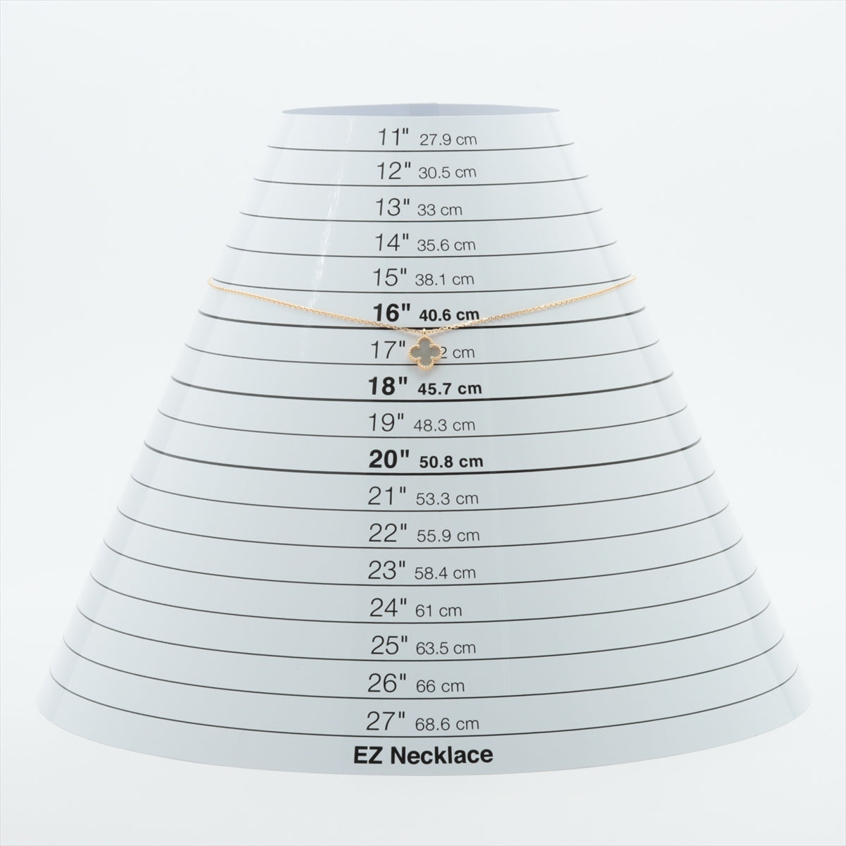 ヴァンクリーフ&アーペル スウィートアルハンブラ シェル ネックレス 750(YG) 2.8g