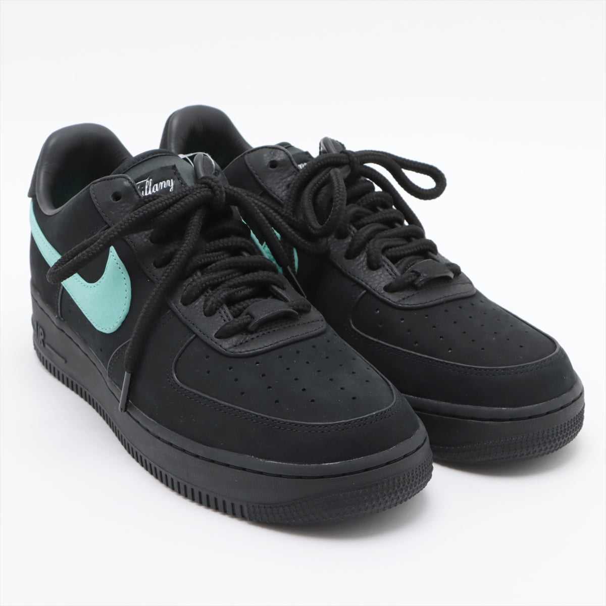 ティファニー×ナイキ AIR FORCE 1 LOW レザー×スエード スニーカー 28㎝ メンズ ブルー×ブラック DZ1382-001