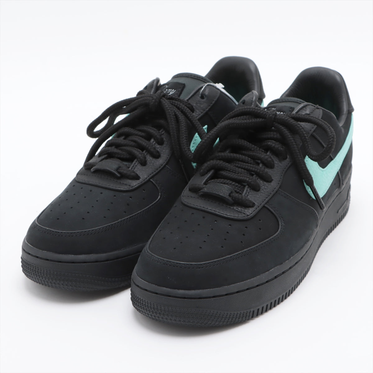 ティファニー×ナイキ AIR FORCE 1 LOW レザー×スエード スニーカー 28㎝ メンズ ブルー×ブラック DZ1382-001  ｜a2387545｜中古ブランド品・ブランド古着通販｜ALLU（アリュー）