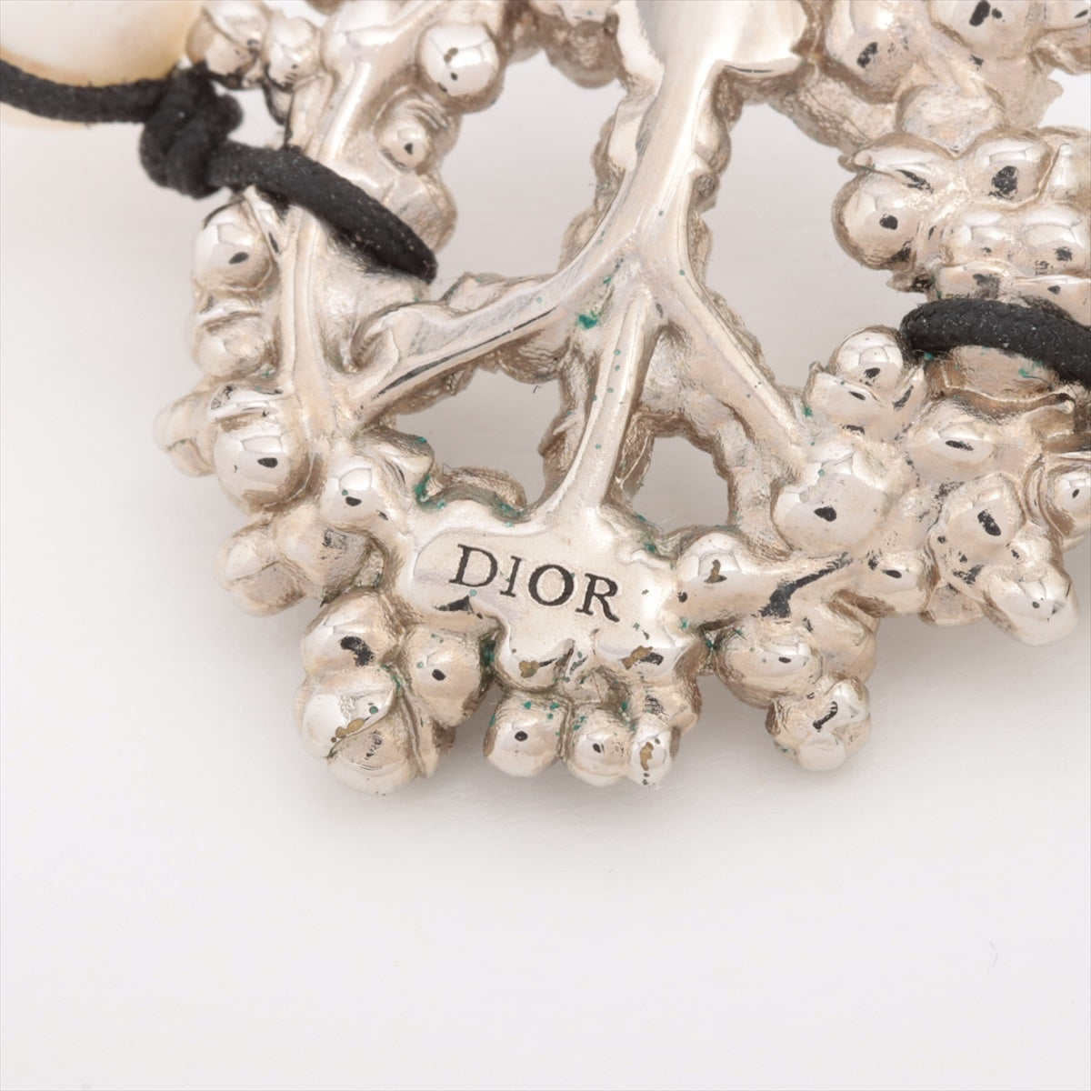 ディオール ブレスレット GP×パール ブラック×シルバー DIOR TEARS｜a2396099｜中古ブランド品 ・ブランド古着通販｜ALLU（アリュー）