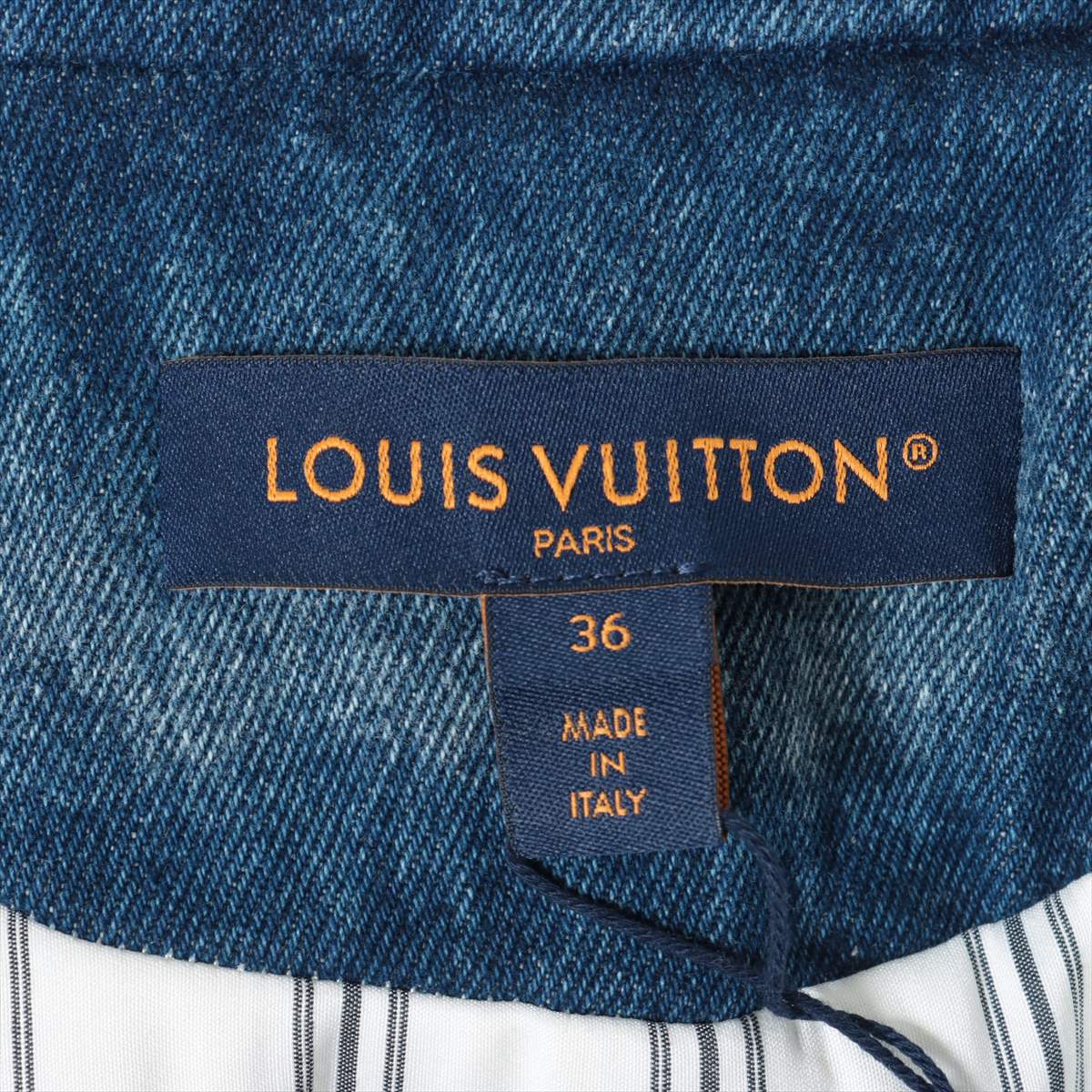 52cm身幅Louis Vuittonルイヴィトン【1AF748】23AW デニムジャケット