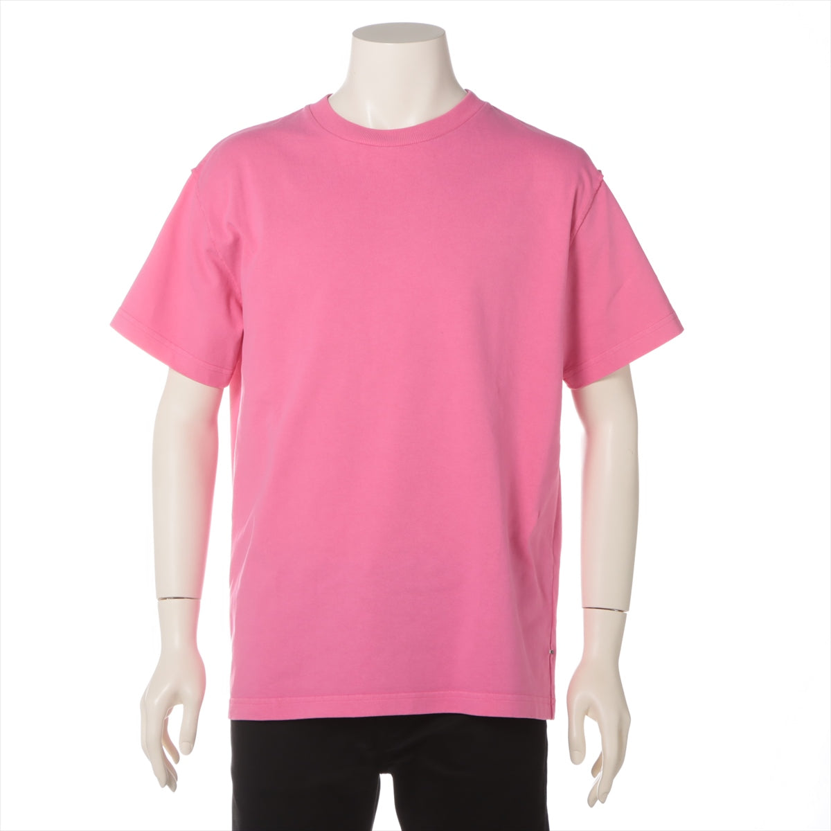 ルイヴィトン ステープルズエディション 23SS コットン Tシャツ S メンズ ピンク  RM231Q インサイドアウト