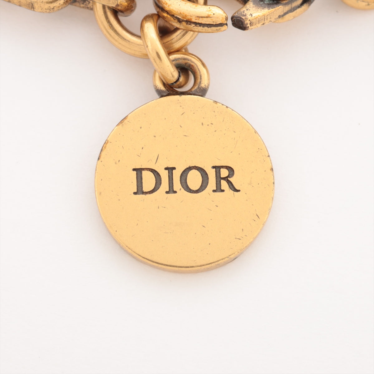 クリスチャンディオール Christian Dior ネックレス メタル ゴールド レディース 送料無料 h29763a素材