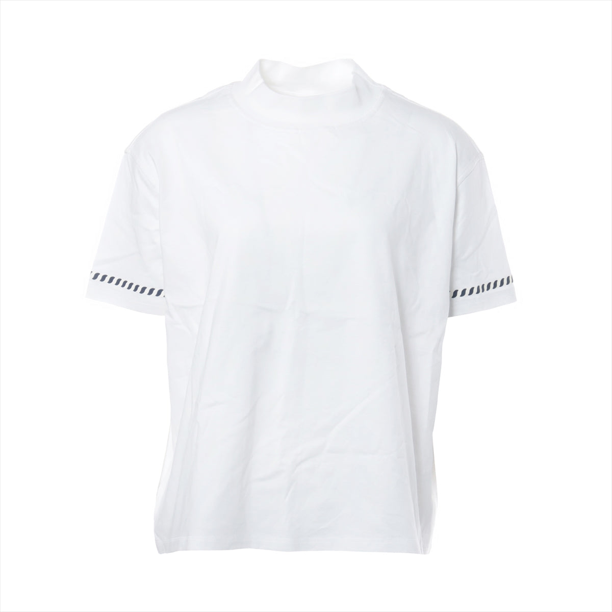 エルメス 23SS コットン Tシャツ 36 レディース ホワイト  カノエ ボクシーフィット