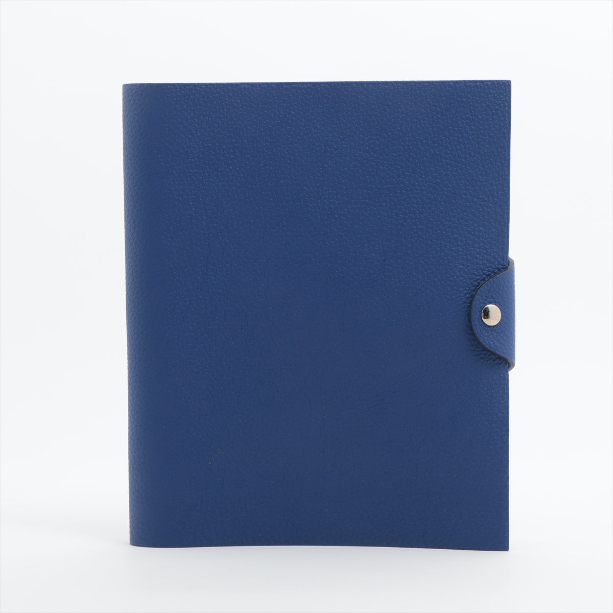 【美品】HERMES エルメス　手帳カバー　GM ブルーアトール　ブルー系画像でご確認ください