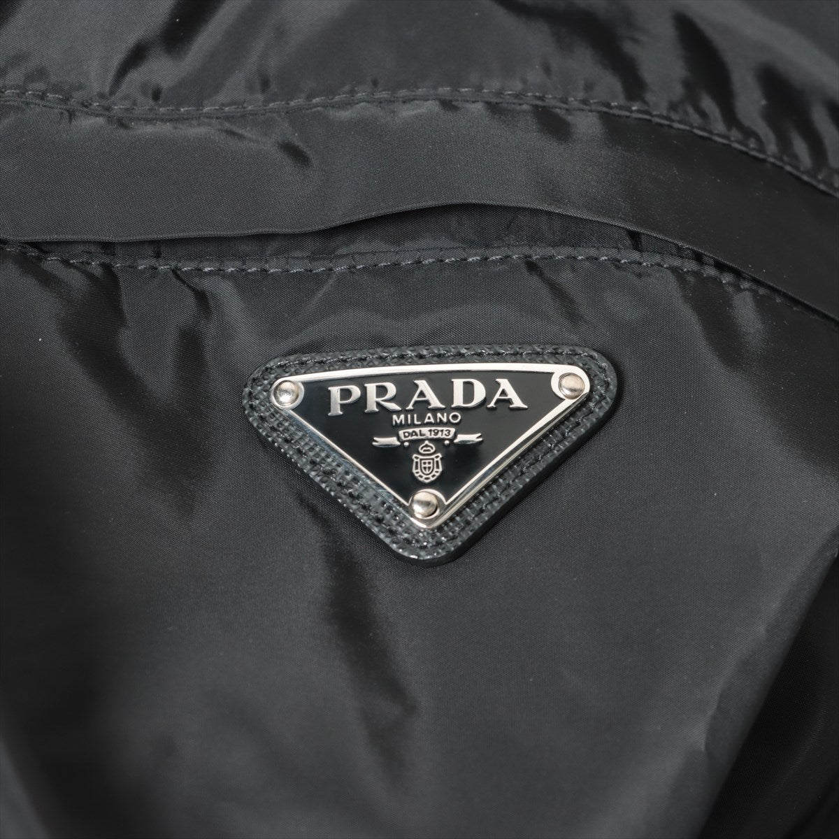 プラダ 21年 ナイロン ジャケット 52 メンズ ブラック SGA466