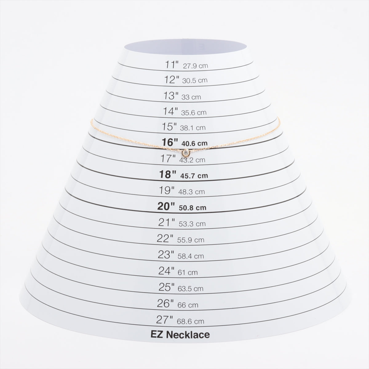 カルティエ ダムール LM ダイヤ ネックレス 750(YG) 2.9g