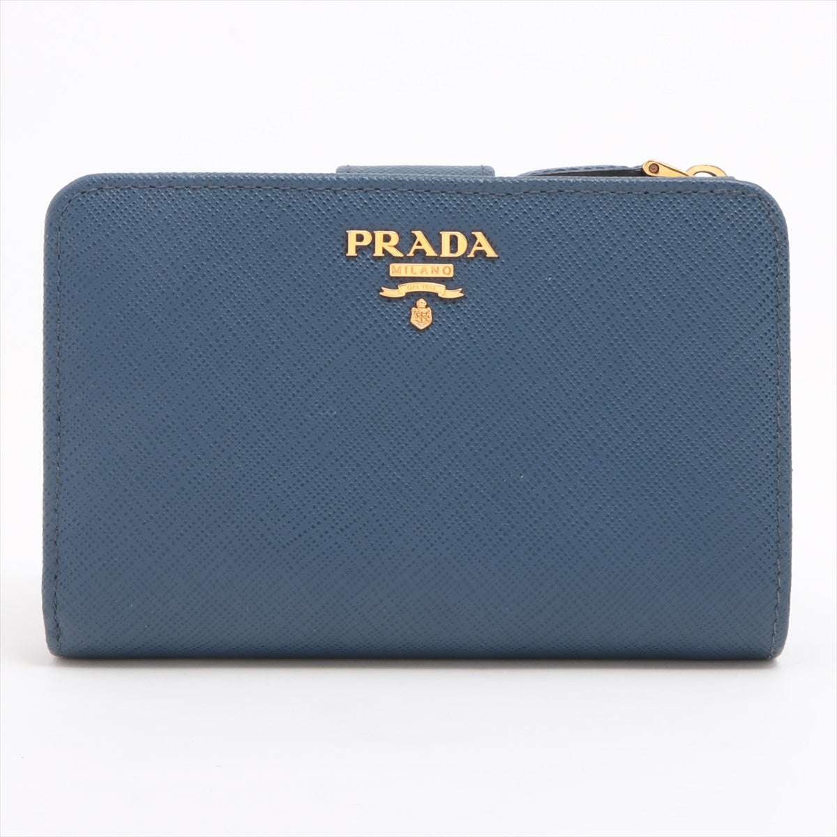 プラダ サフィアーノ 1ML225 レザー 財布 ブルー