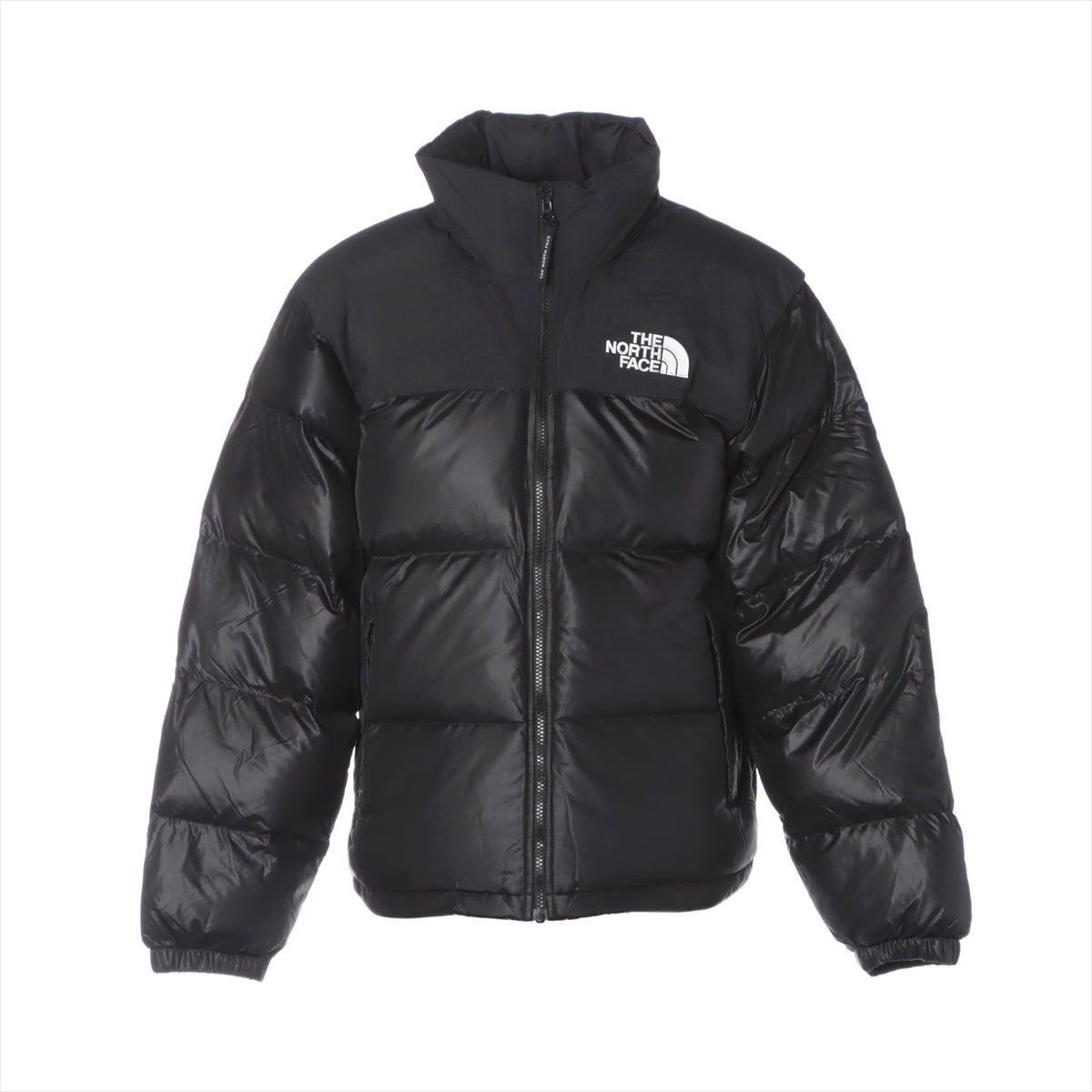 ノースフェイス 素材不明 ダウンジャケット L メンズ ブラック NUPTSE ON BALL JACKET  NJ3NP55A｜a2553007｜中古ブランド品・ブランド古着通販｜ALLU（アリュー）