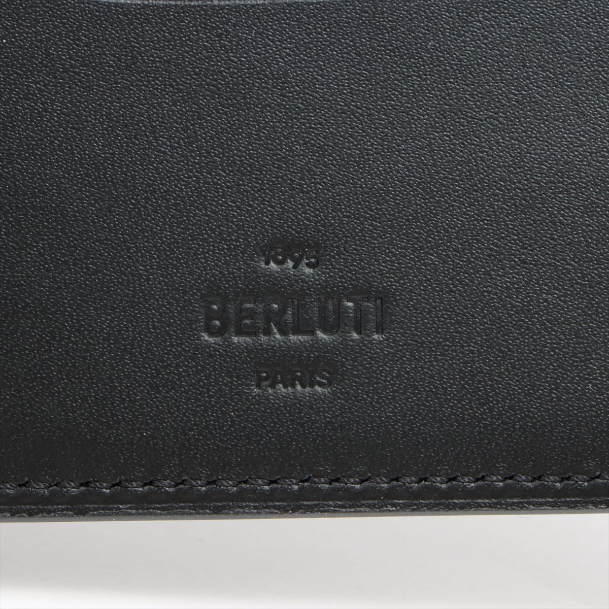 ベルルッティ カリグラフィ レザー 財布 ブラック