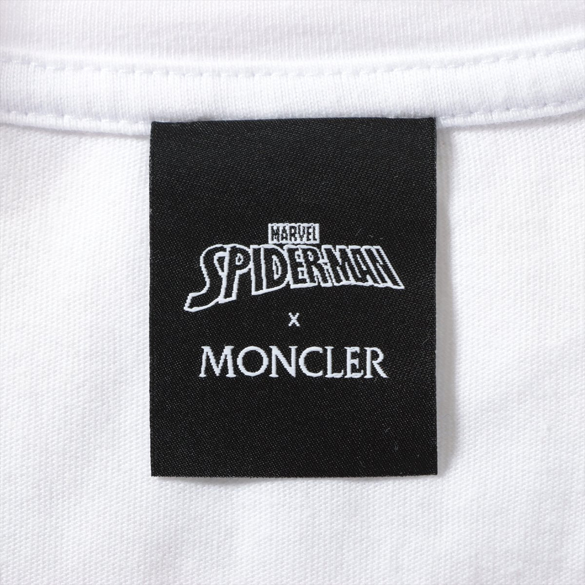 モンクレール×スパイダーマン 21年 コットン Tシャツ M メンズ ホワイト H20918C00004