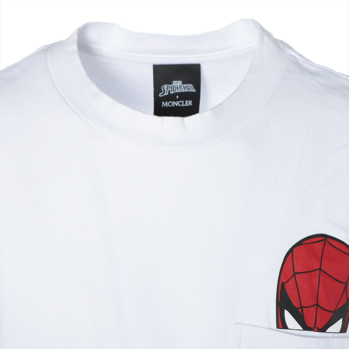 モンクレール×スパイダーマン 21年 コットン Tシャツ L メンズ ホワイト  H20918C00005｜a2560563｜中古ブランド品・ブランド古着通販｜ALLU（アリュー）