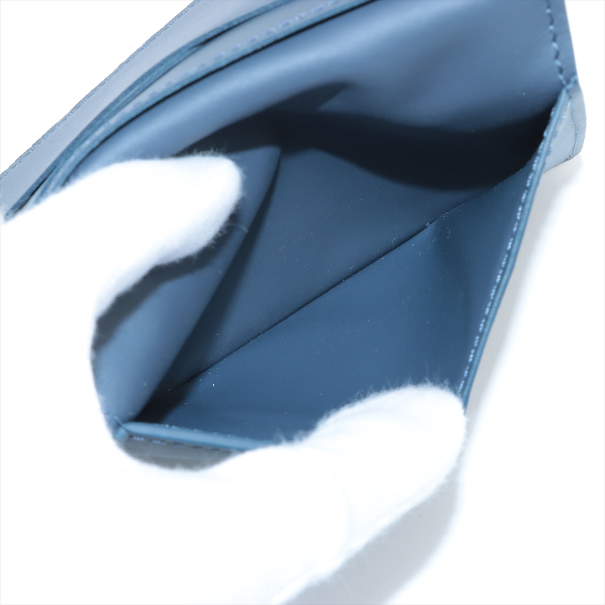 ルイヴィトン モノグラムシャドウ オーガナイザー･ドゥ ポッシュ 型番 ブルー カードケース M82324 RFID反応有