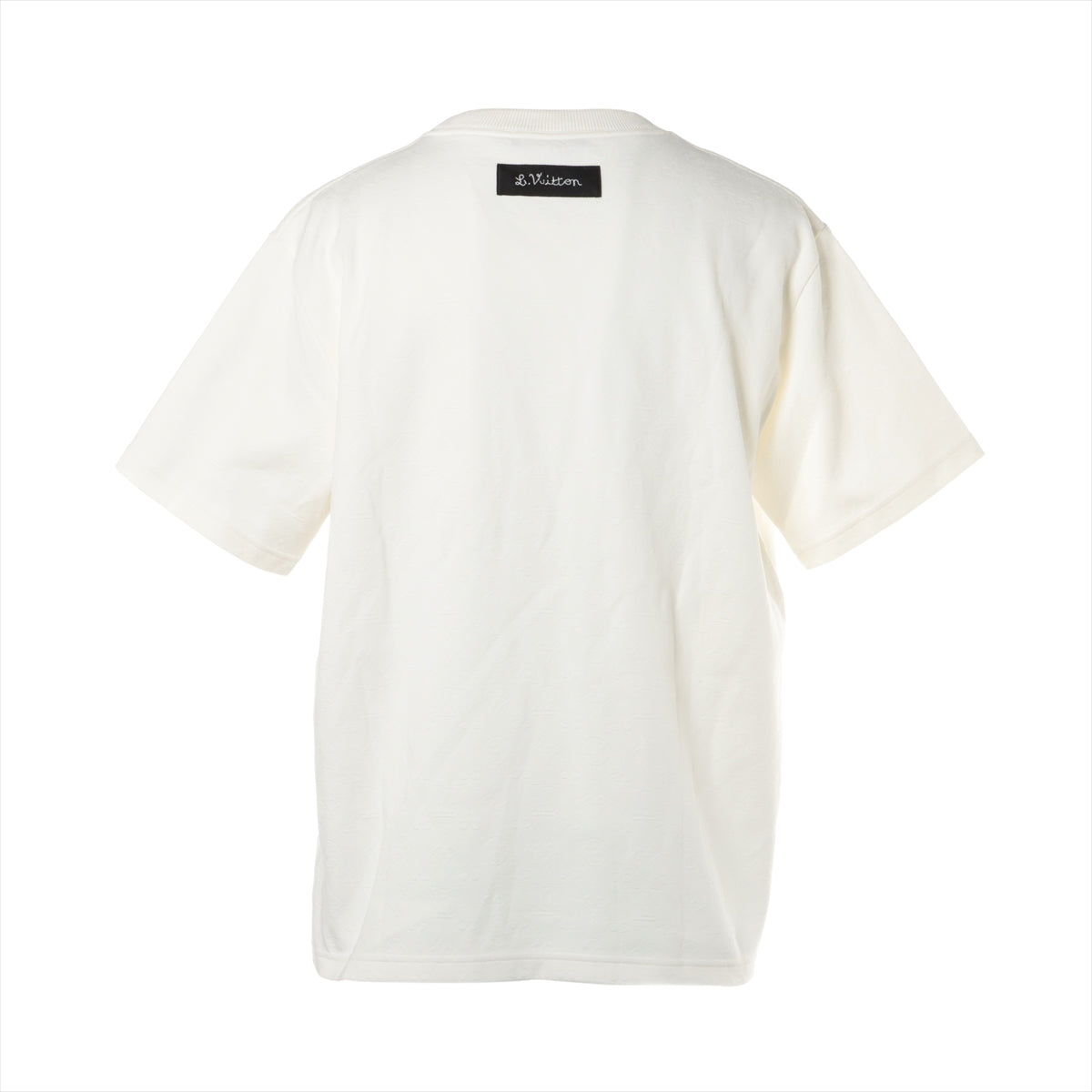 ルイヴィトン 21SS コットン Tシャツ XXL メンズ ホワイト HKY76WTCL モノグラム 3Dモンキー