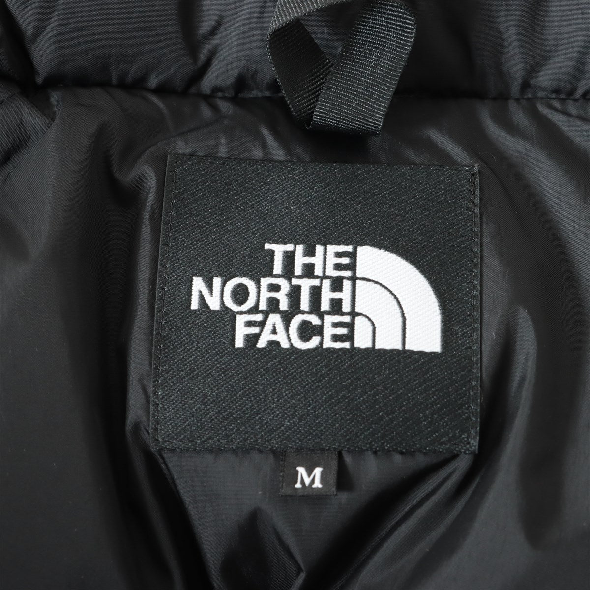 ノースフェイス ナイロン ダウンジャケット M メンズ ブラック×カーキ  ND92336 Novelty Nuptse Jacket
