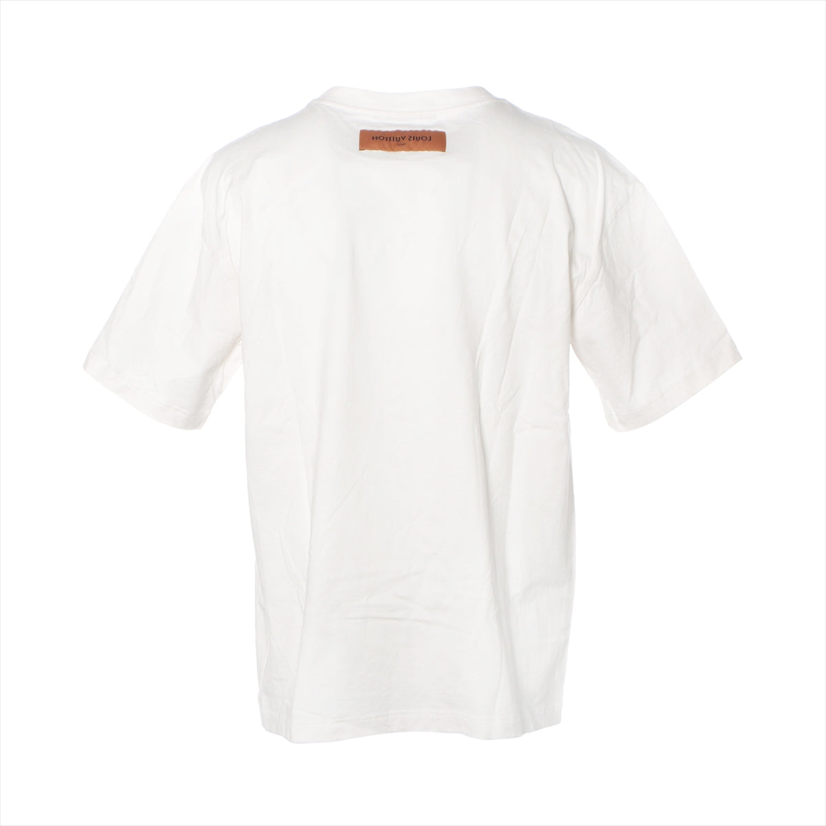ルイヴィトン 23AW コットン Tシャツ XL メンズ ホワイト   RM232 LV ティーンベッドルーム